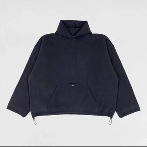 Yeezy x Gap 32 Polar Fleece Hoodie – Black – Large – NIB *